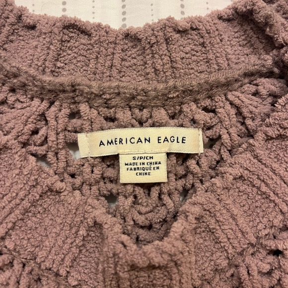 American Eagle Outfitters Knit Sweater in Dusty Purple - Picture 4 of 4
